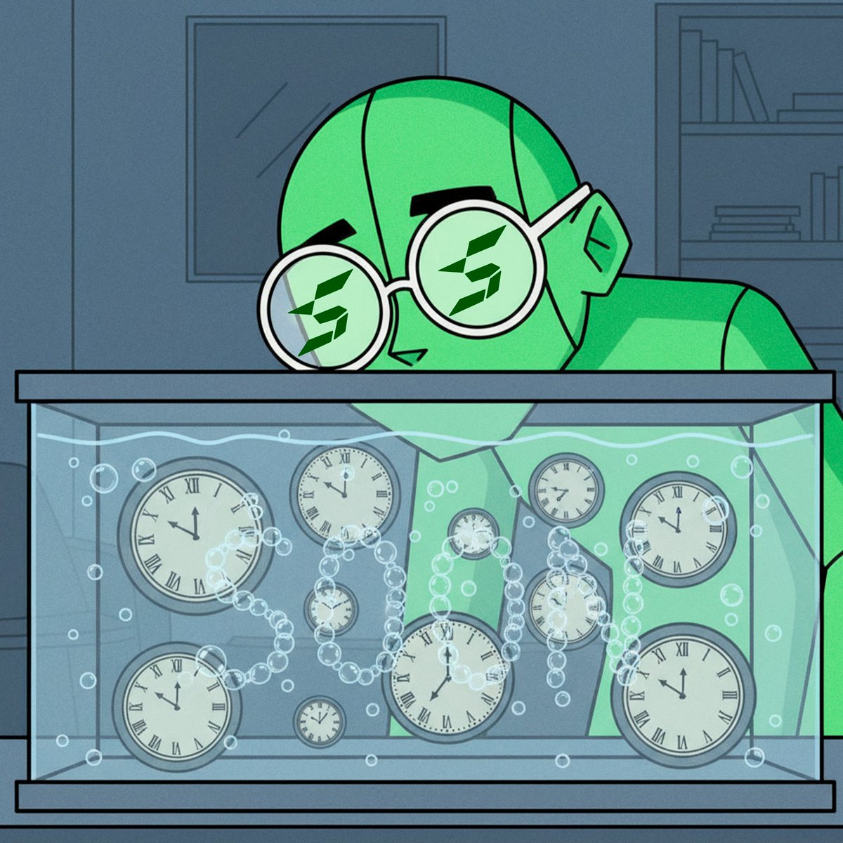 Time is liquid.

Soon is inevitable.