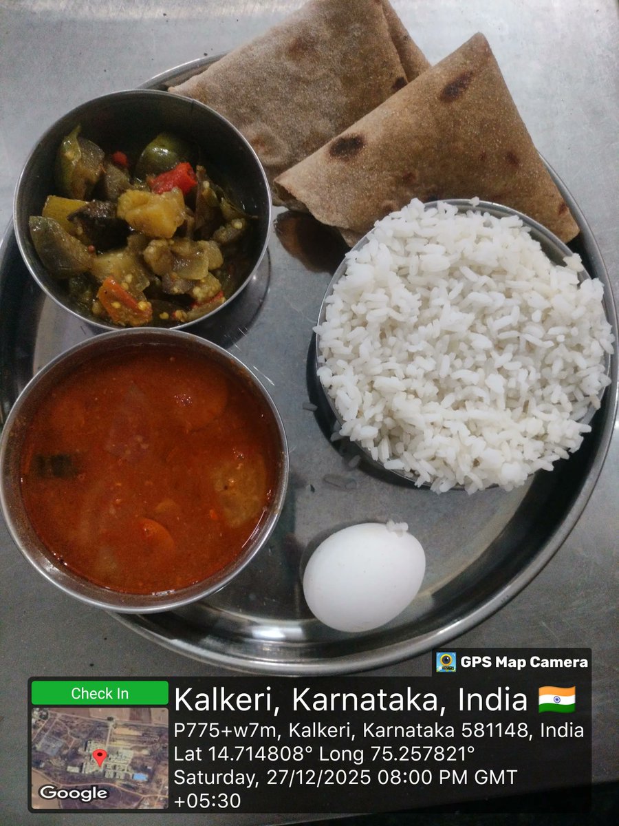 579Sc's tweet image. ರಾತ್ರಿ ಊಟ #SocialAudit_SWDMeals #SocialWelfare_Karnataka