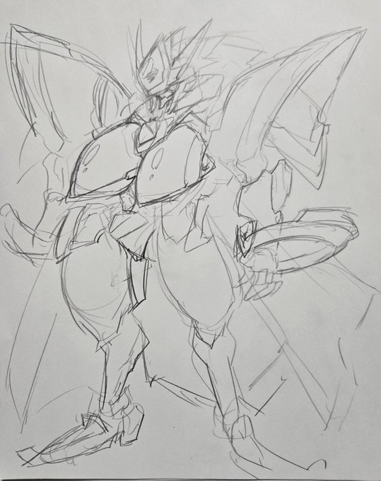 シルエットをナツカちゃんに寄せてみたロボ 