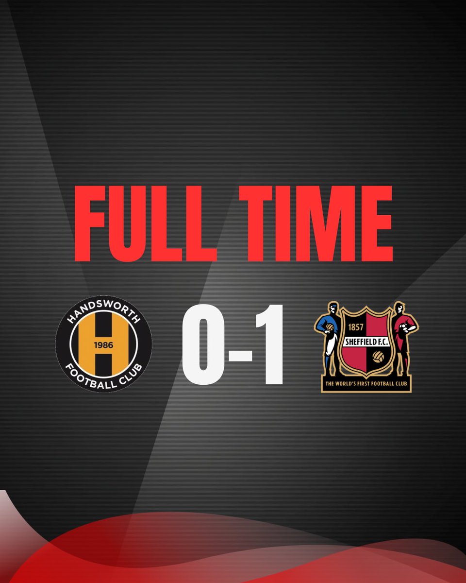 sheffieldfc's tweet image. ⏱️ 90+4 | FULL TIME

That’s full time here at Handsworth which sees us run out deserved winners in the last game of 2025 in the local derby after a late penalty from Alex Harwick!

🟠⚫️ Handsworth 0 - 1 Sheffield ⚪️🔴

#worldsfirst #football #gameday #matchday #NCEL #league