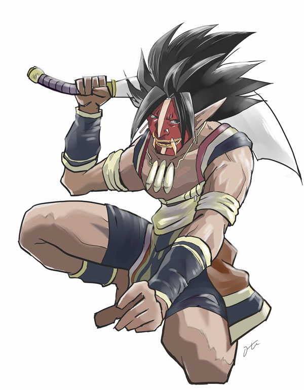 サムスピ
 #最近フォローした人は知らない過去絵を晒す 