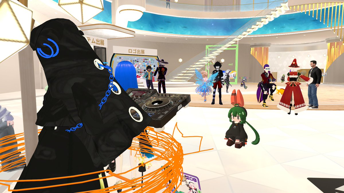 Surprise DJ event happening during the #Vket After Party!🎧Jump in and vibe with us RIGHT NOW in Vket Global VRC Group 🔥✨