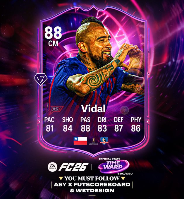 FUT_Z5's tweet image. فيدال وسانشيز قادمين للتحديات 🤯🤯🤯🤯🤯🤯

الطاقات والبلاي ستايل رسمييه 🔥🔥🔥🔥🔥🔥