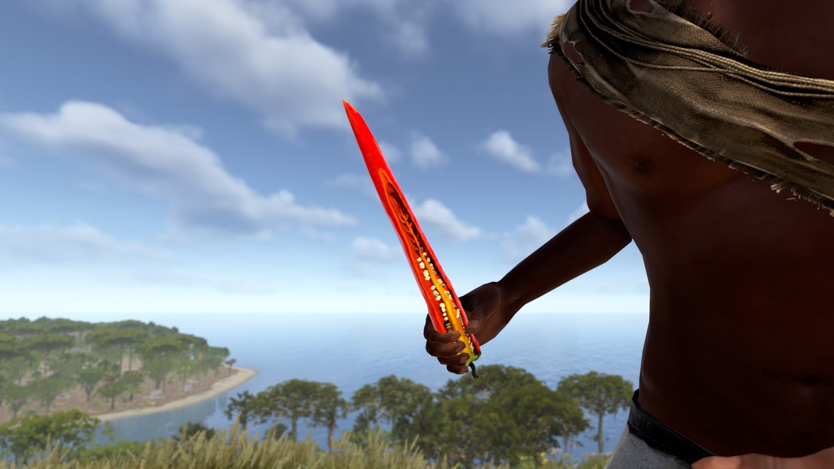 New skin! Chilli Pepper Bone Knife!
Perfect for k*lling players and leaving them extra spicy.

For more images and visit the link below;
steamcommunity.com/sharedfiles/fi…