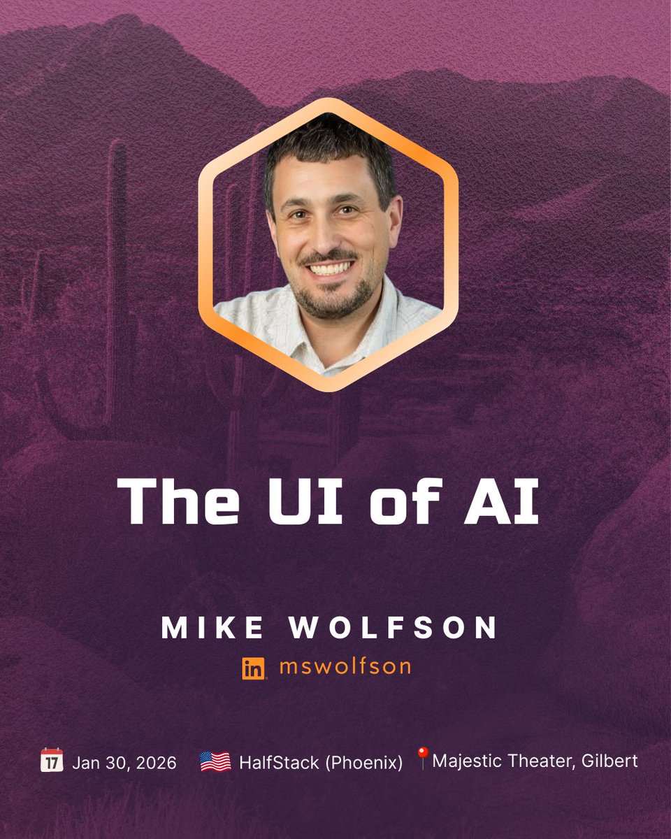 HalfStack Events tweet media