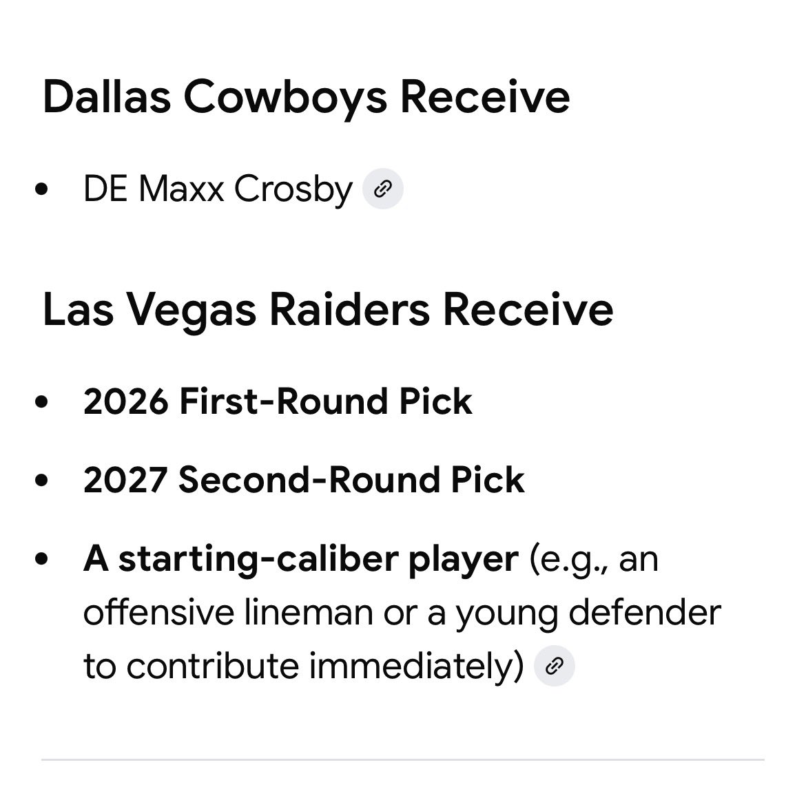 Thank you AI. #RaiderNation what do you think? Plus add Donovan Ezeiruaku, DE: