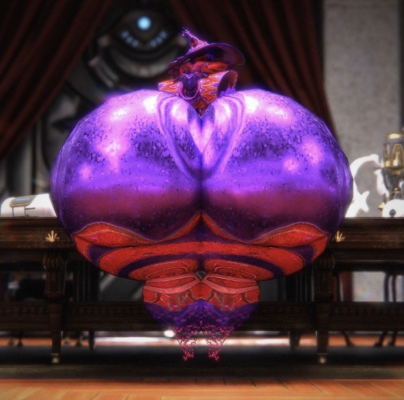 Del_the_Phox's tweet photo. Oh!~ Don't mind me, totally not bending over to give you a unobstructed view of my fat, gigantic, gargantuan wobble wagon.~ >;3

Done by: @qzk_forte 

#warframe #warframensfw https://t.co/MthSax2YH8