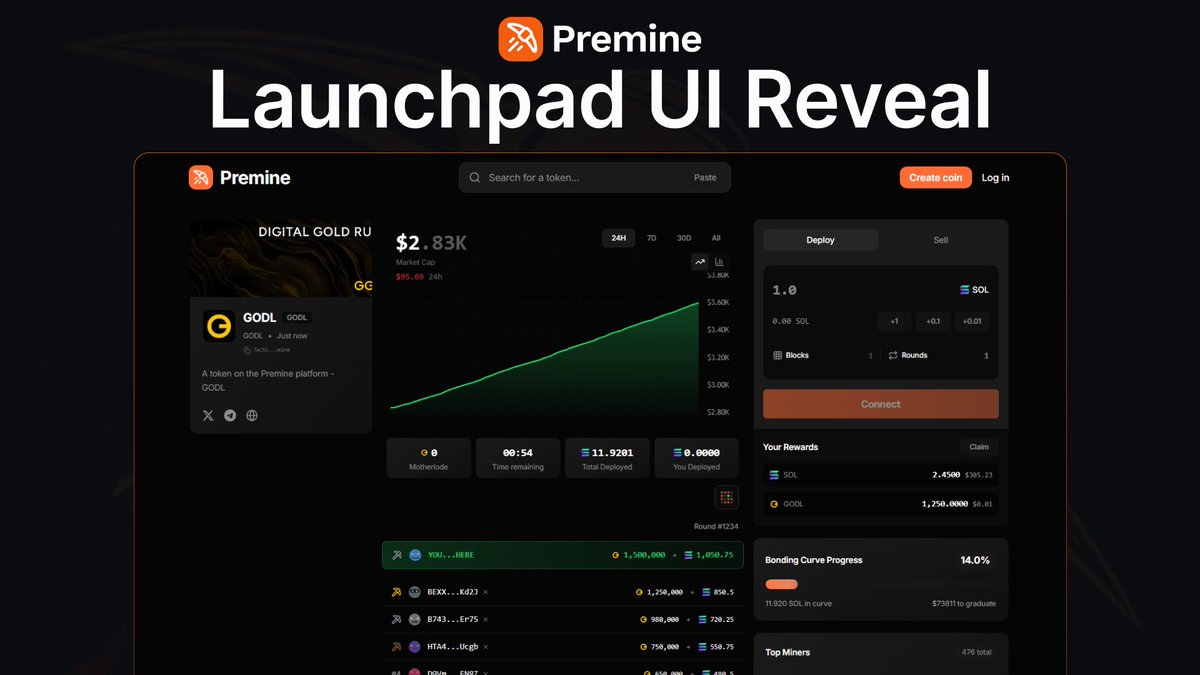 1/6
<a href="/preminefun/">Premine</a> and why it's better than <a href="/Pumpfun/">Pump.fun</a> 
Pumpfun started auto launches but got overrun by bots &amp; unfair sniping.
<a href="/preminefun/">Premine</a> fixes this critical issue

Let's dive in 👇