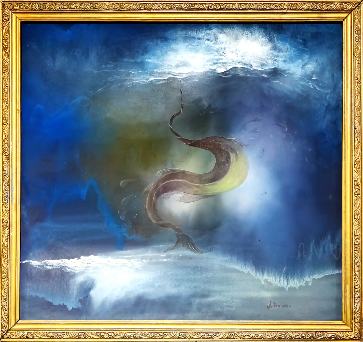 mbarutcuART's tweet photo. Garga just did something that genuinely brought light into a very difficult time for me: I accepted his offer on @opensea . 
That makes @CryptoGarga the first collector of a posthumous work by my father, who passed away three weeks ago. Nothing could make me happier right now than knowing this very first piece goes to him.

This sale helps in a very real way: it covers part of the funeral costs and eases the burden on my mother. My father’s legacy is now, thanks to Garga, helping relieve that financial weight at least a little.

As promised, Garga will receive:
• 1/1 NFT "Storm Spiral" https://t.co/LwPM0H2mVg
• the physical original painting
• a Certificate of Authenticity (COA)
• and a 3D tribute statue, derived from an element of the painting "Storm Spiral", which I will personally create as a 3D artist

That statue will be placed on my father’s Otherdeed with Garga’s name as a dedication (If there’s still room in the Starfield Gallery (Koda Nexus), I’d be open to that as well and would be truly happy about it). And on that deed, once building opens, I also plan to build the museum dedicated to my father and his paintings.
My wish is for his art to exist inside Otherside too. I genuinely believe in Otherside long-term and that’s why this feels like the right tribute, more than keeping his work “only” on a website.

🦍Apes together strong 🍌
Thank you Garga. 🤍