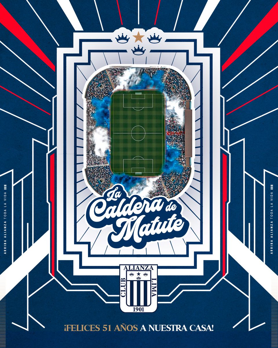 𝐸𝑙 𝑨𝒍𝒆𝒋𝒂𝒏𝒅𝒓𝒐 𝑽𝒊𝒍𝒍𝒂𝒏𝒖𝒆𝒗𝒂, 𝑛𝑜 𝑒𝑠 𝑠𝑜𝑙𝑜 𝑢𝑛 𝑒𝑠𝑡𝑎𝑑𝑖𝑜. 📜

𝐸𝑠 𝒉𝒊𝒔𝒕𝒐𝒓𝒊𝒂, 𝑒𝑠 𝑐𝑎𝑠𝑎, 𝑒𝑠 𝑏𝑎𝑟𝑟𝑖𝑜, 𝑒𝑠 𝑐𝑜𝑟𝑎𝑧𝑜́𝑛. 💙

¡𝐅𝐞𝐥𝐢𝐜𝐞𝐬 𝟓𝟏 𝐚𝐧̃𝐨𝐬 𝐚 𝐧𝐮𝐞𝐬𝐭𝐫𝐚 𝐜𝐚𝐬𝐚, 𝐋𝐚 𝐂𝐚𝐥𝐝𝐞𝐫𝐚 𝐝𝐞 𝐌𝐚𝐭𝐮𝐭𝐞! 🔥🏟️