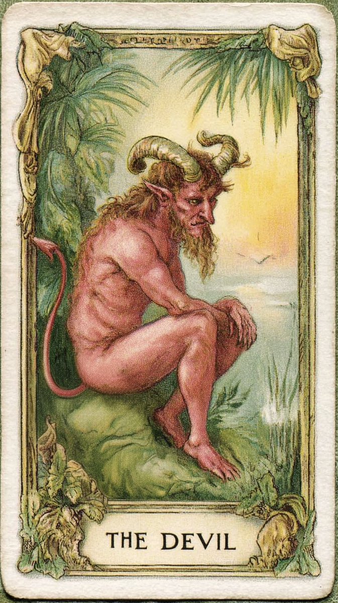 Vintage tarot samples