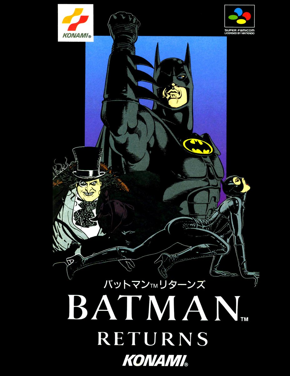 RetroGamerArt's tweet image. Batman Returns (1993)