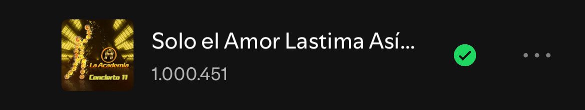 marlaramusic's tweet photo. 🌟 ¡SEALA 1 MILLÓN - SPOTIFY!
Solo el amor lastima así ❤️🩹 de #MarLara y #MarioGirón, una interpretación que marcó corazones, supera el millón de streams en Spotify 🎧
Gracias por acompañar esta canción desde el inicio y llevarla tan lejos 💫
#SEALA #Spotify #1MStreams https://t.co/6eq5TUi1Ss