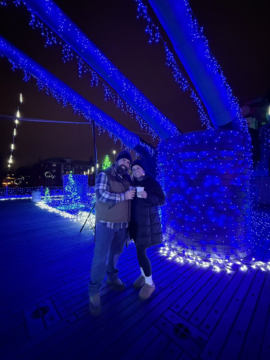 MoonlightAdv757's tweet image. Winterfest at @NauticusNorfolk and the USS Wisconsin in Norfolk, VA champions of The Great Christmas Light Fight 2025! #travel #usswisconsin #winterfest #lights #virginia