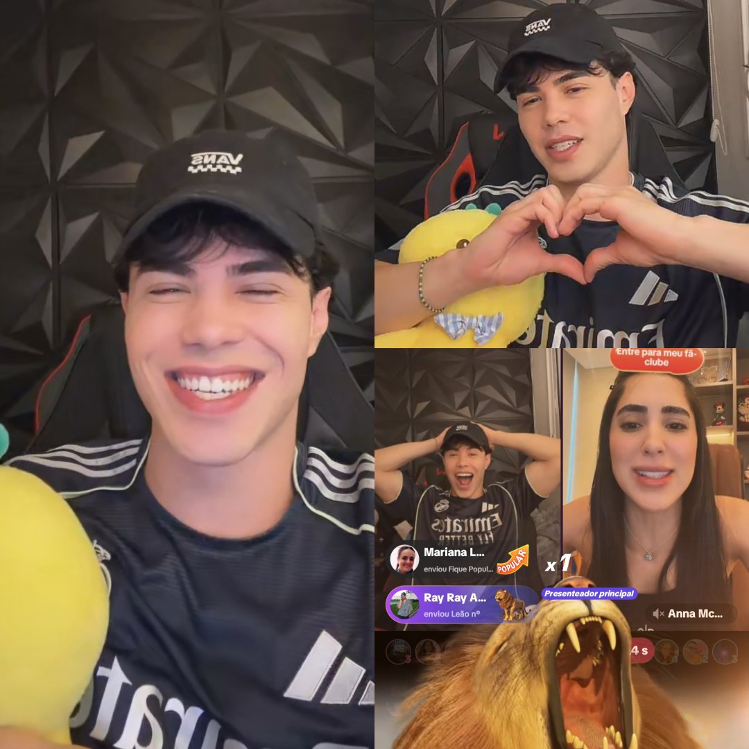 Uma das lives mais emocionantes que já vi, vc merece tanto Gu! Sua alegria contagia qual quer um, vc atrai aquilo que só tem de melhor no mundo! 🤍
Vou sempre estar aqui por vc! Te amo