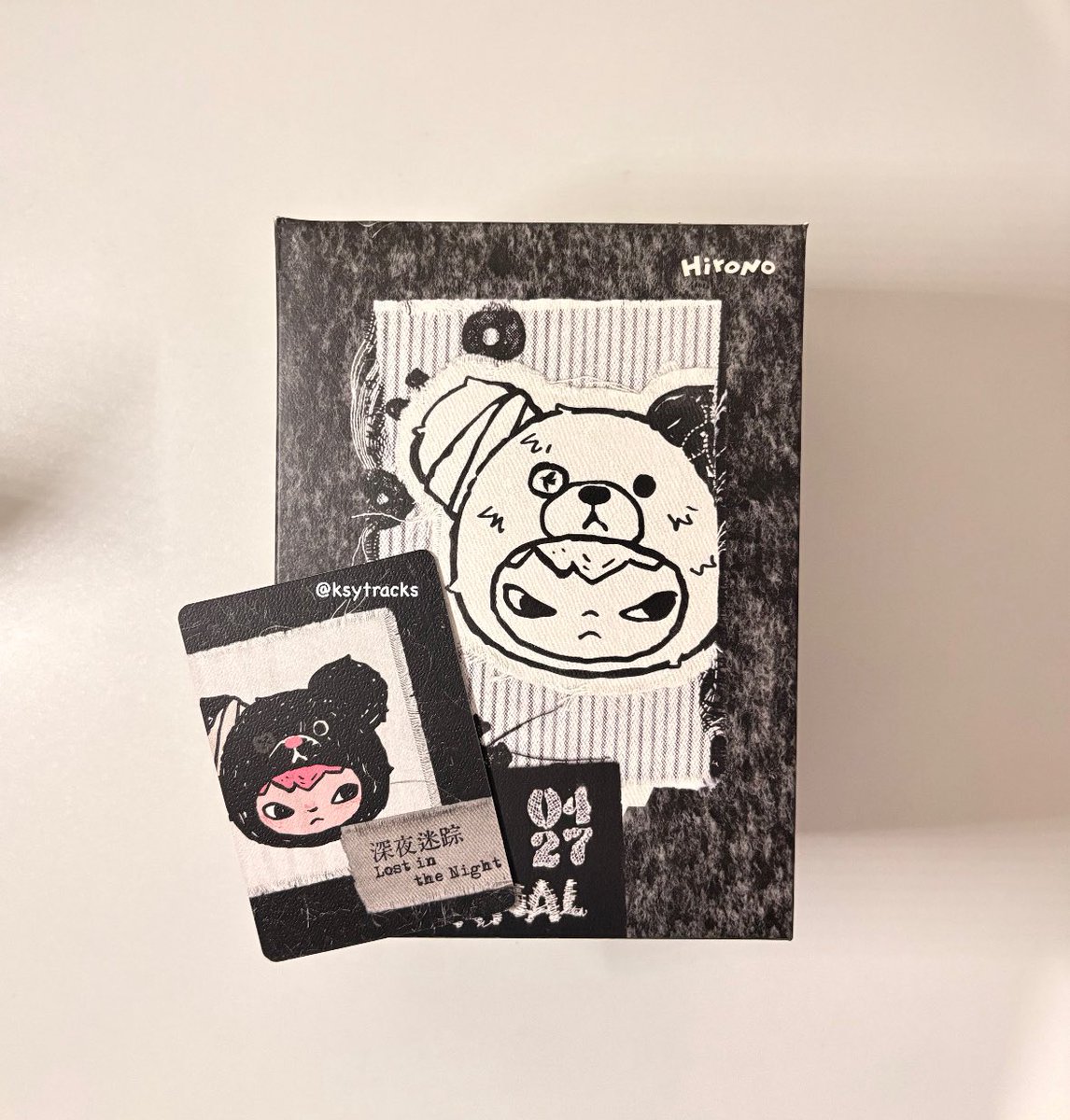 ksytracks's tweet photo. ♡ —— 🛒  wts lfb popmart ph

onhand hirono lost in the night
╰ ₱1,250 
╰ sealed foil
╰ w/ card and box (open bottom)
╰ mod: j&amp;t • lbc • sdd
╰ mop: gcash • maribank • bpi

—— reply • dm to claim!

⌗ road journal series plush doll pendant blind box pink black https://t.co/kHdl7yxGax