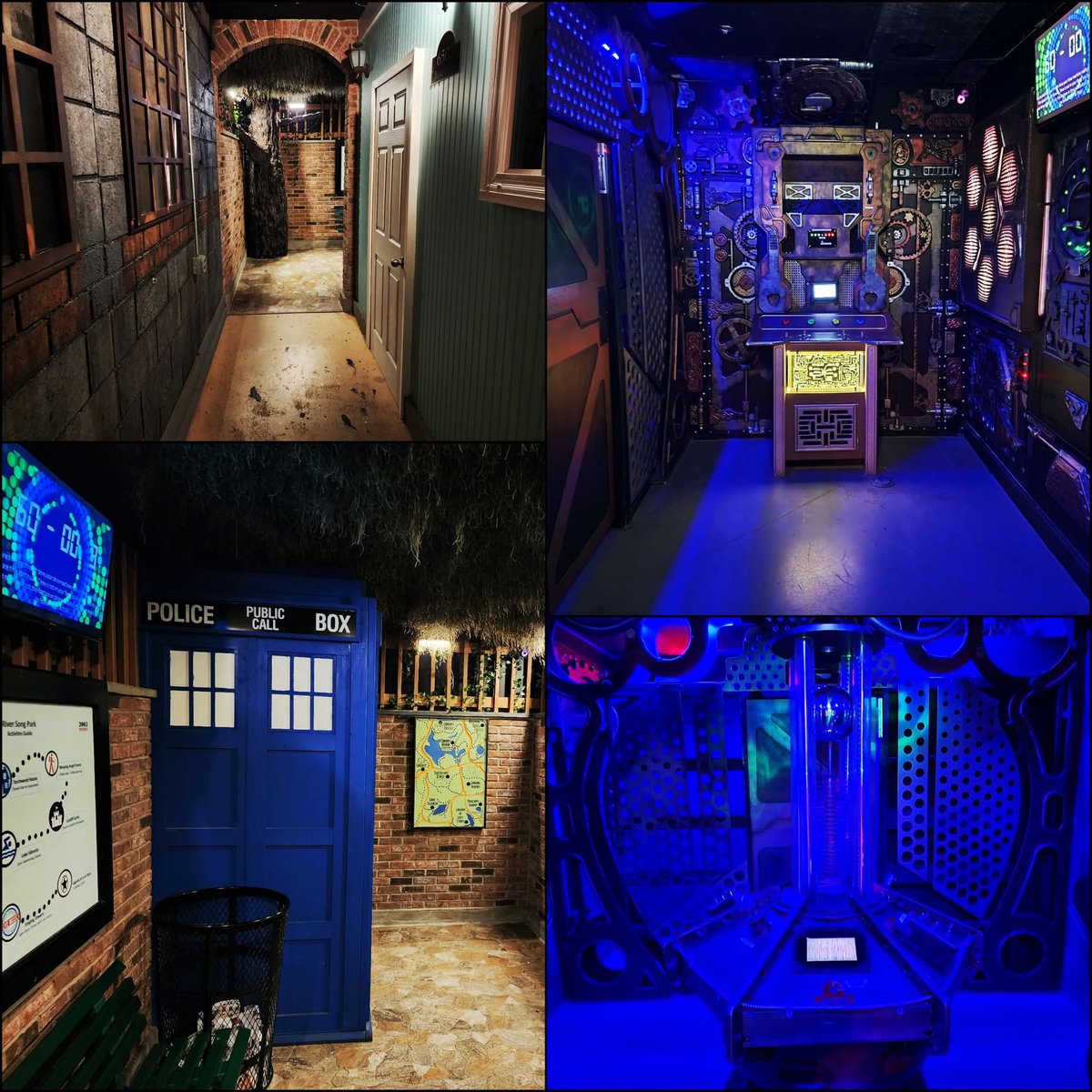 EscapeITHouston's tweet photo. The mission: repair your time machine before it destroys the universe, you have one hour. Do you accept the change? View times and availability at https://t.co/NaMhWrRTNQ, West location. https://t.co/dszchEPrk4