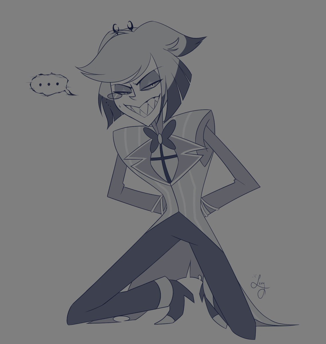 oh deer 🦌 

#Alastor #HazbinHotel