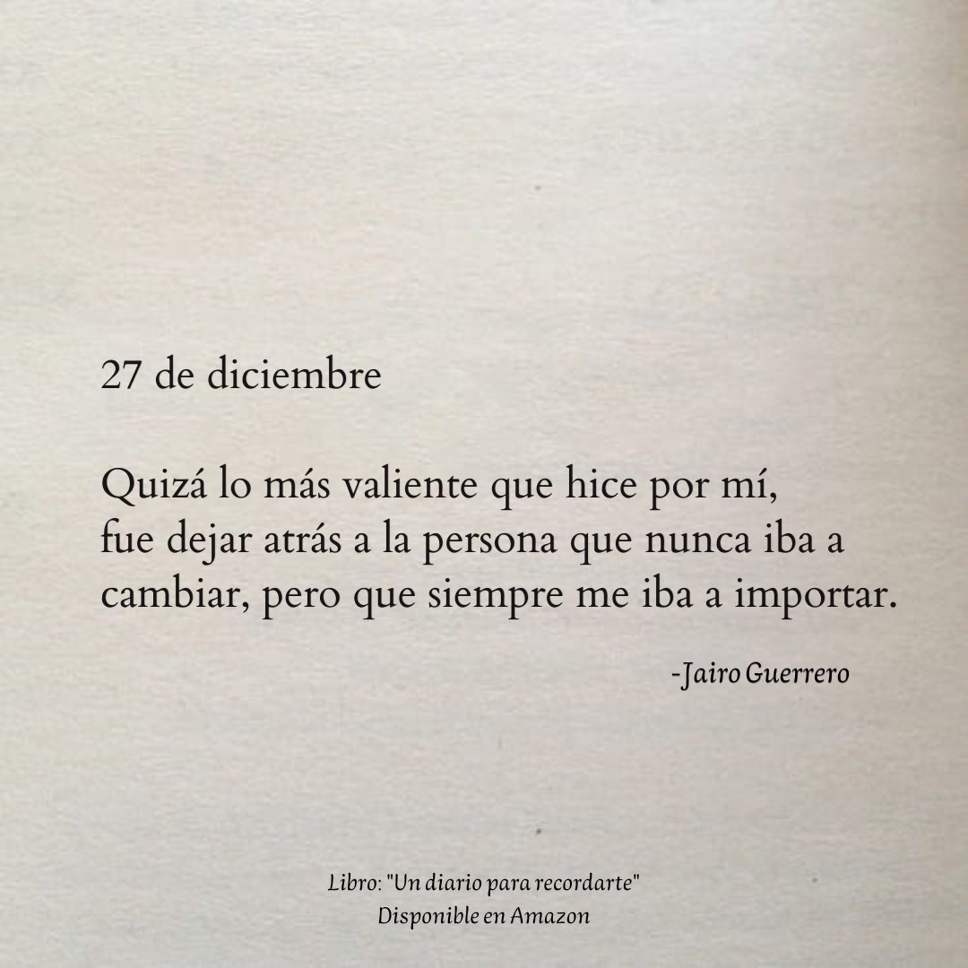 JaiiWriter's tweet image. 27 de diciembre. 🍂