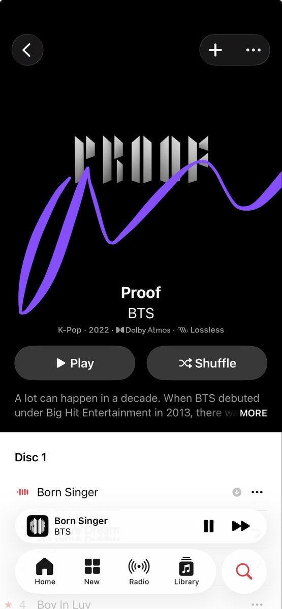 aristomorrow's tweet photo. Day 16: #ProofofProof 💜 Still sick in bed with the plague so I am taking a few moments to do my little bangtan things 🙌🏼 Make sure to stream full albums like Proof + vote for Jin on GDA (ask if you need help) BTS ARMY! Most importantly, take care of you today 💜 https://t.co/UMCCZgFdJR