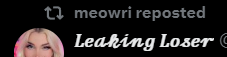 𝐿𝑒𝒶𝓀𝒾𝓃𝑔 𝐿𝑜𝓈𝑒𝓇 tweet media