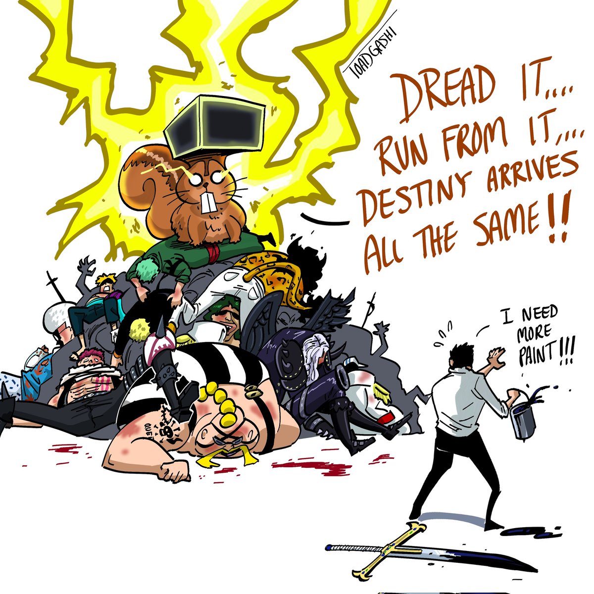 Toadgashi's tweet image. #ONEPIECE1170