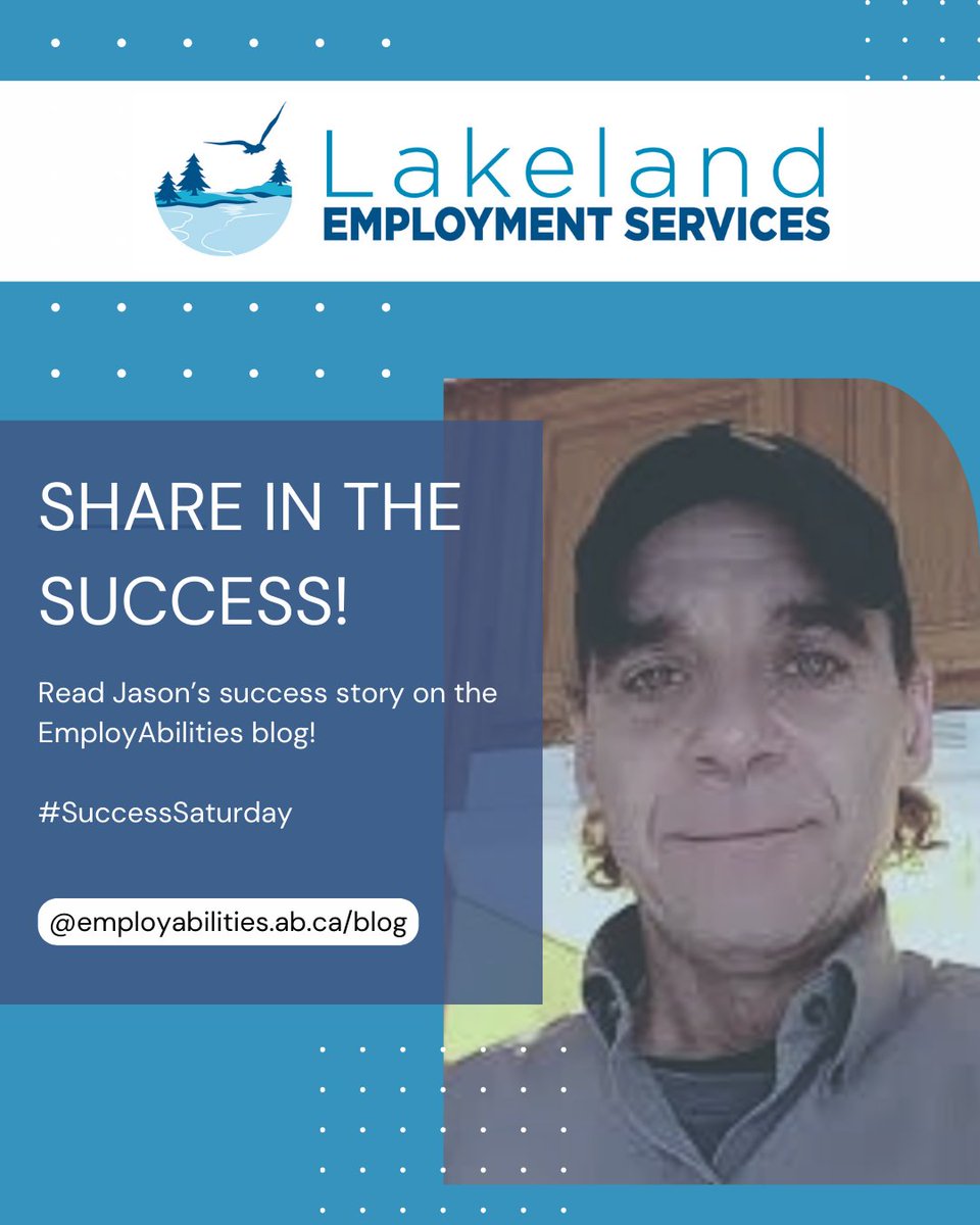 EmployAbilities's tweet image. #SuccessSaturday!
When Jason first came to the Lakeland Employment Services Center, he was exhausted from ongoing employment struggles. 

Learn how Jason successfully secured employment and discovered resilience along the way!
ow.ly/1LwP50XH1cb