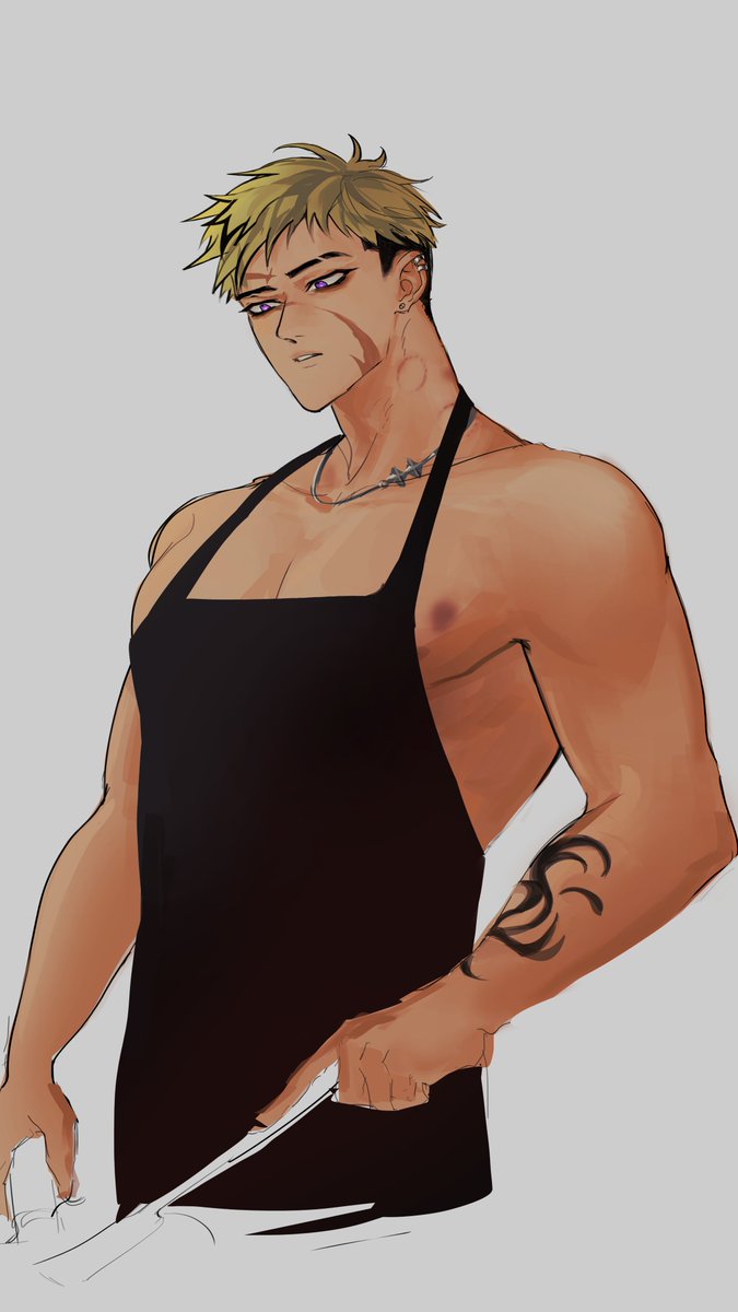 so, about that apron thing... forgive me