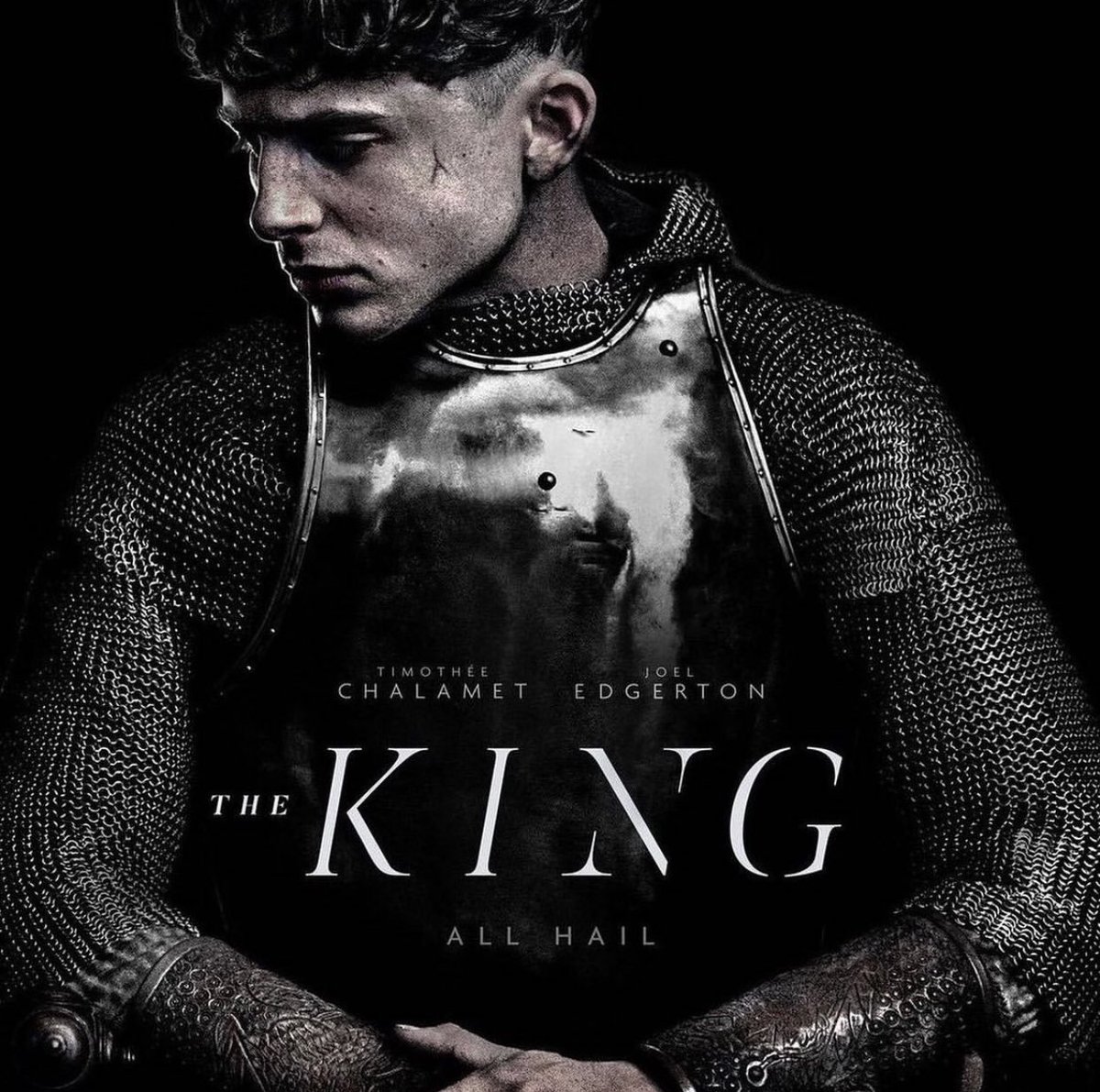 SceneinCinema's tweet image. Did you know: Timothée Chalamet looked so cold on the set of The King (2019) while listening to director David Michôd, they used that candid shot as the main poster.

Happy 30th Birthday to him.