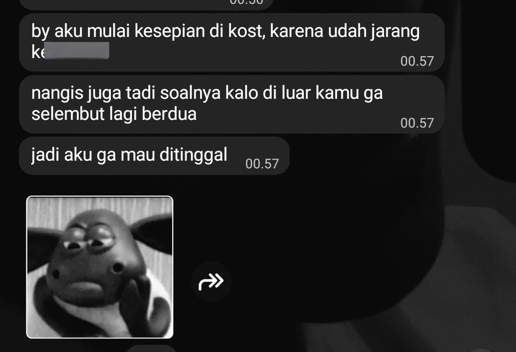 journalbin's tweet image. Gemes banget , hari ini nangis di tinggal. Ternyata alesannya ini 🤣