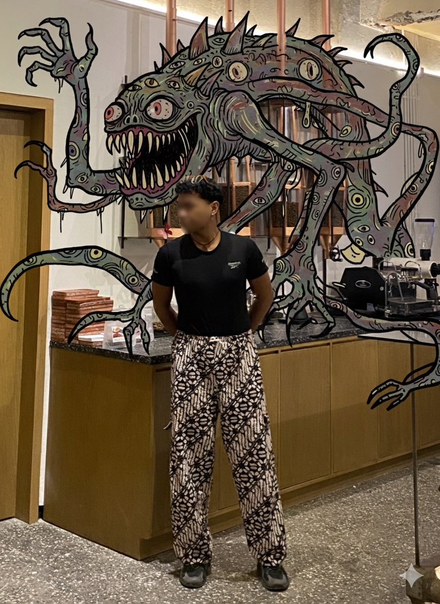 bileopard's tweet image. With khodam kalau ketemu langsung ucapkan mantra atau siapkan jimat ✨, udh ada korban sampai tercepirit pirit 🙏🏼

☕️ Kopi Nako Sangrai Jogja
⏰ 24 hours