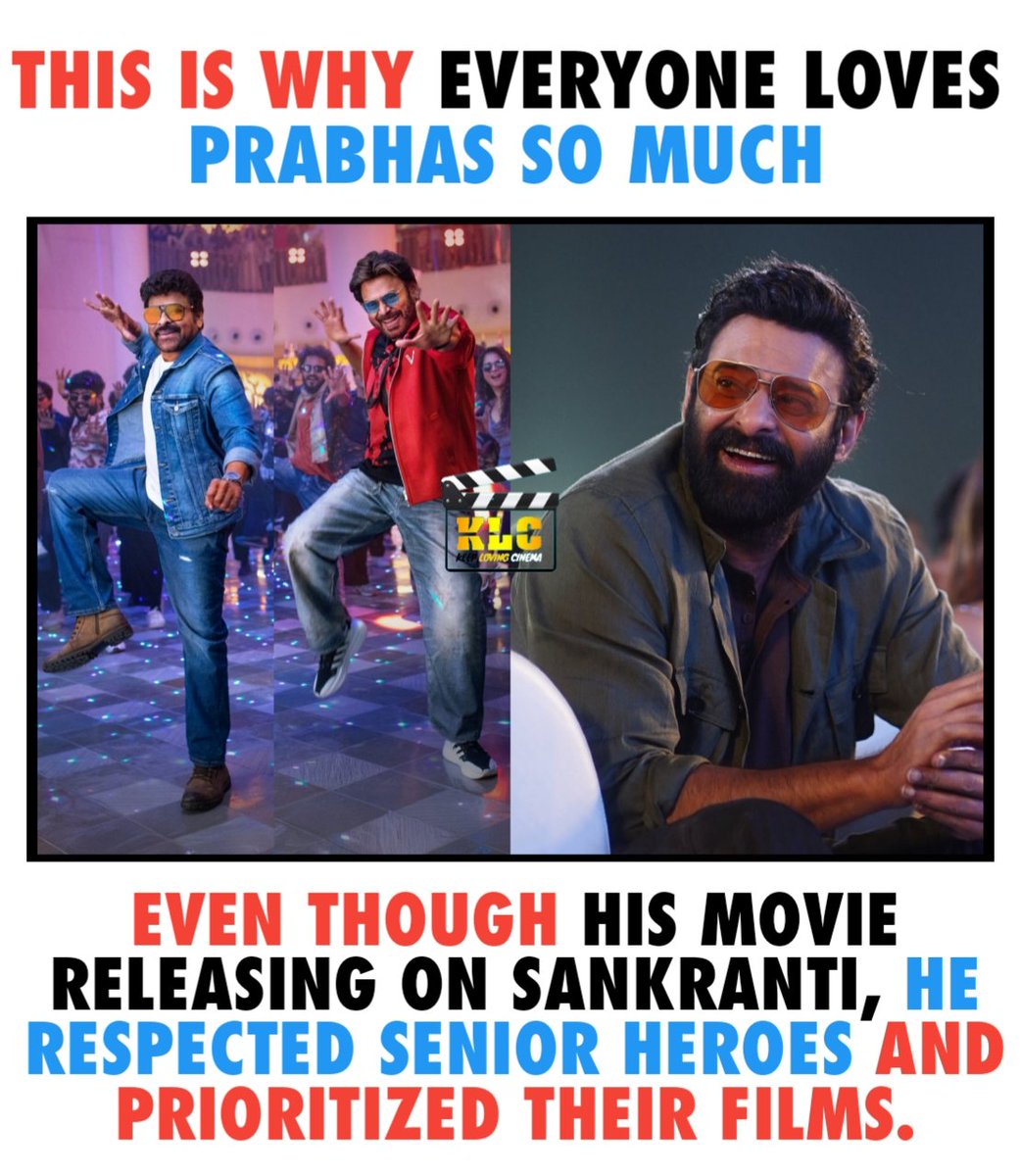 Man with golden heart ❤️😍

#Prabhas #Rajasaab