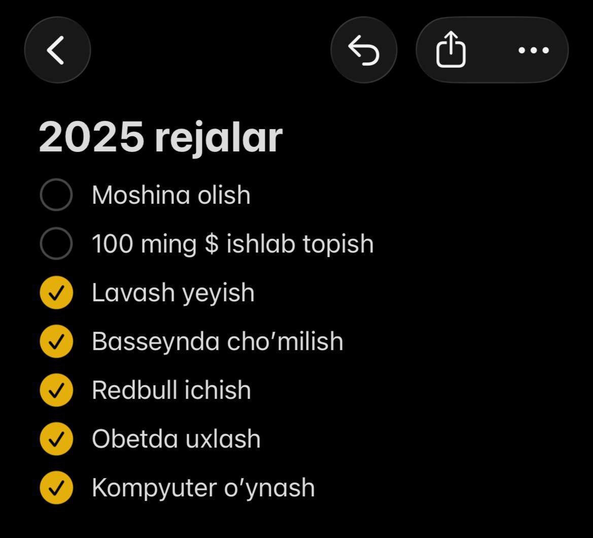 Pochti hammasiga erishibman🥹