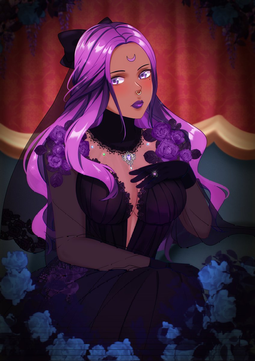 The Bride of Pride and Wrath, Lady Kiari ✨

🎨: <a href="/_shiori887/">shiori887</a> 
#ObeyMeIDo #obeymemc