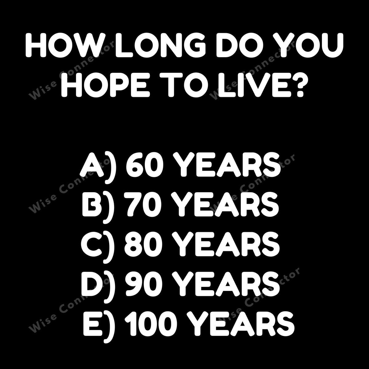 C for me. What about you?