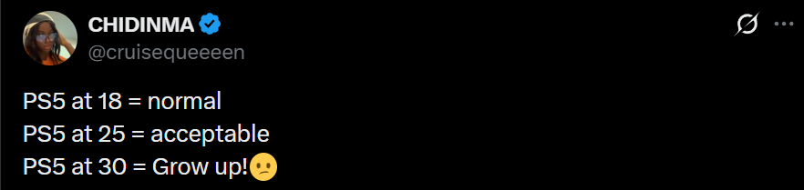 Fightincowboy's tweet image. Don't bother giving energy to anyone that shits on your hobbies.

This the same type of mfer that would be scrolling insta ignoring your ass but get upset the second they hear that PS5 beep. Keep that kind of energy out your life for 2026 fellow kings.