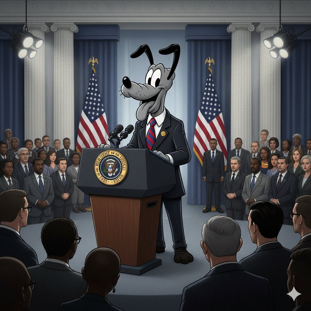 $PLUTO will be the new DOTUS in 2026 (Dog of the United States)