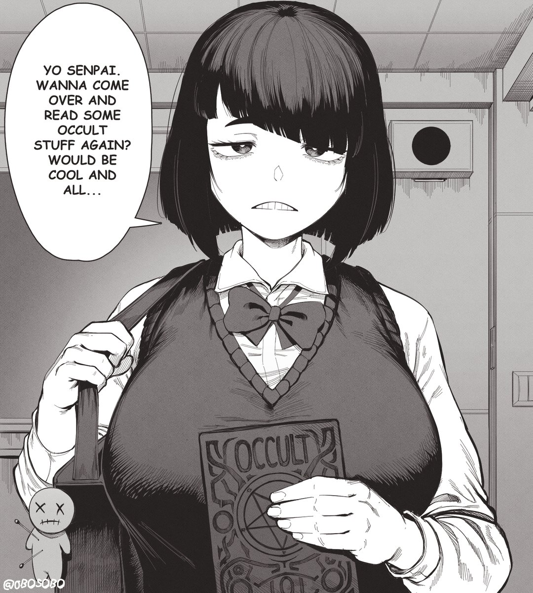 0bosobo's tweet image. Nerdy girl