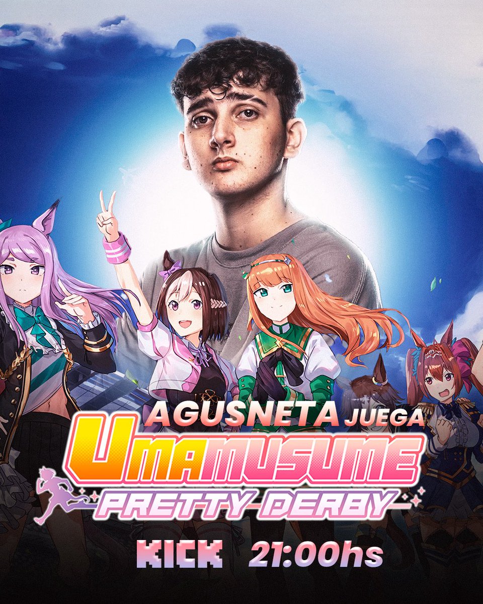 Lagusneta's tweet image. A toda la comunidad de UMA MUSUME debo decirles que hoy el rey está de regreso. 

Hoy 21hs vuelvo a jugar este increíble juego.

Los espero.