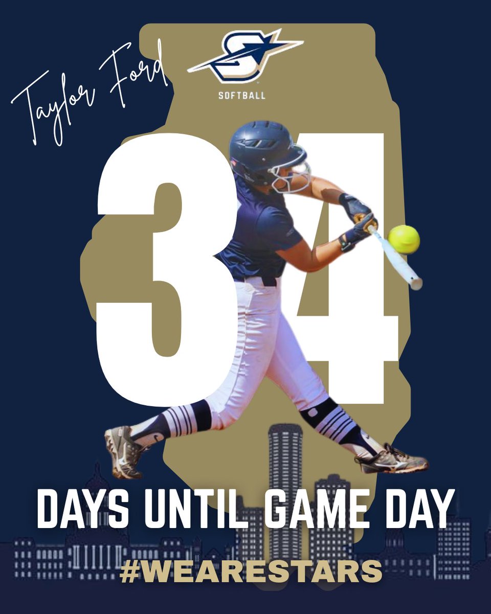 🚨34 DAYS🚨

We are only 34 days away from our first pitch in Rosemont, IL! We are kicking off our countdown with Freshman infielder from Abingdon, IL, Taylor Ford! Stay tuned as the days wind down until game day! ⭐️

#ProtectThePrairie 
#WeAreStars