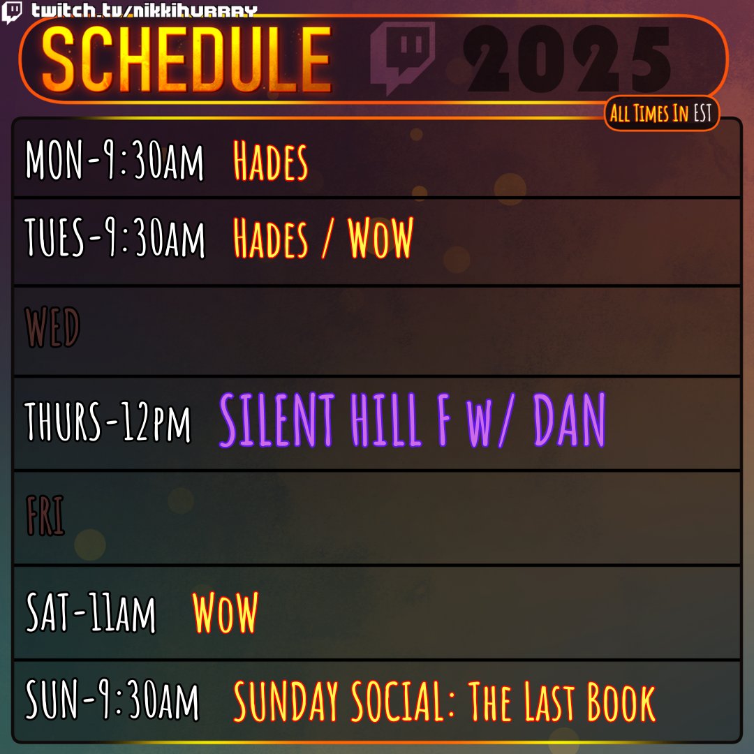 NEXT WEEK: My partner and I play Silent Hill F on Thursday thanks to this incredible community T_T 

twitch.tv/nikkihurray