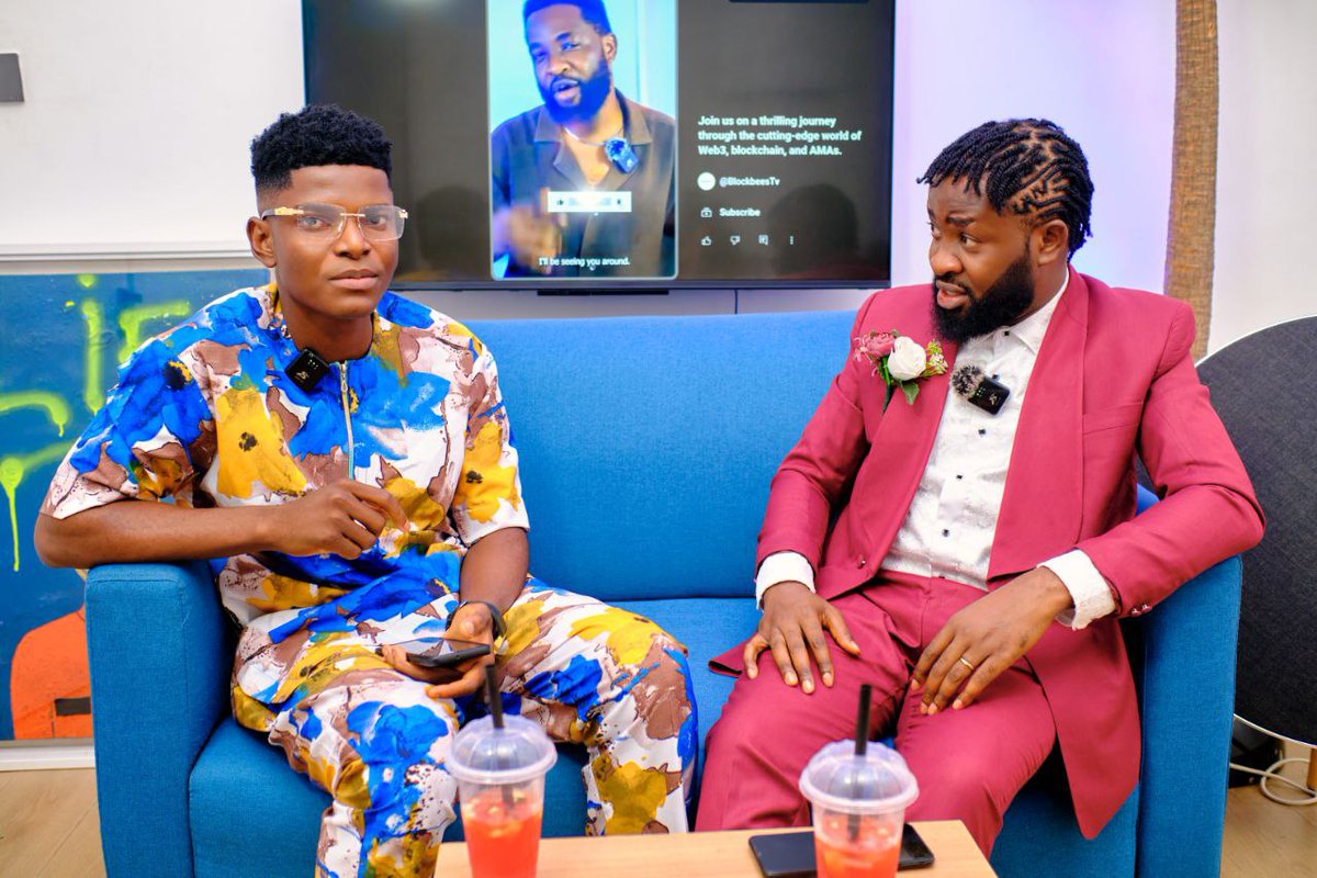 chidibando's tweet photo. Thank you Jesus for making this possible 

thanks to BlockBees for accepting me 

can't wait to see what BlockBees have in store next show .

#BlockBeestv #BlockBeesshow #Cryptochidi https://t.co/RZSEJSlDPa