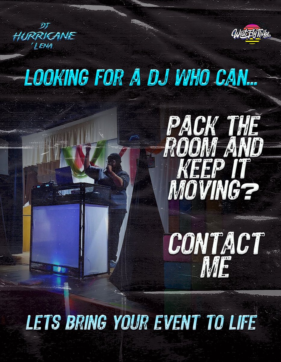 djhurricanelena's tweet image. I don’t just press play…I read energy, control the room, and create moments people remember.

If you’re looking for a DJ who knows how to move a crowd…DM me and let’s talk

 #OpenFormatDJ #EventDJ #nightlifedj