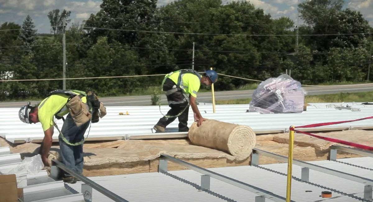 A good way to improve your building's energy efficiency is with an airtight building envelope. Butler Manufacturing's eShadowall™ and MR-24® Roof with ThermaLiner™ Insulation can help lower your Total Building Operating Cost. Learn more. bit.ly/3mSmpRy