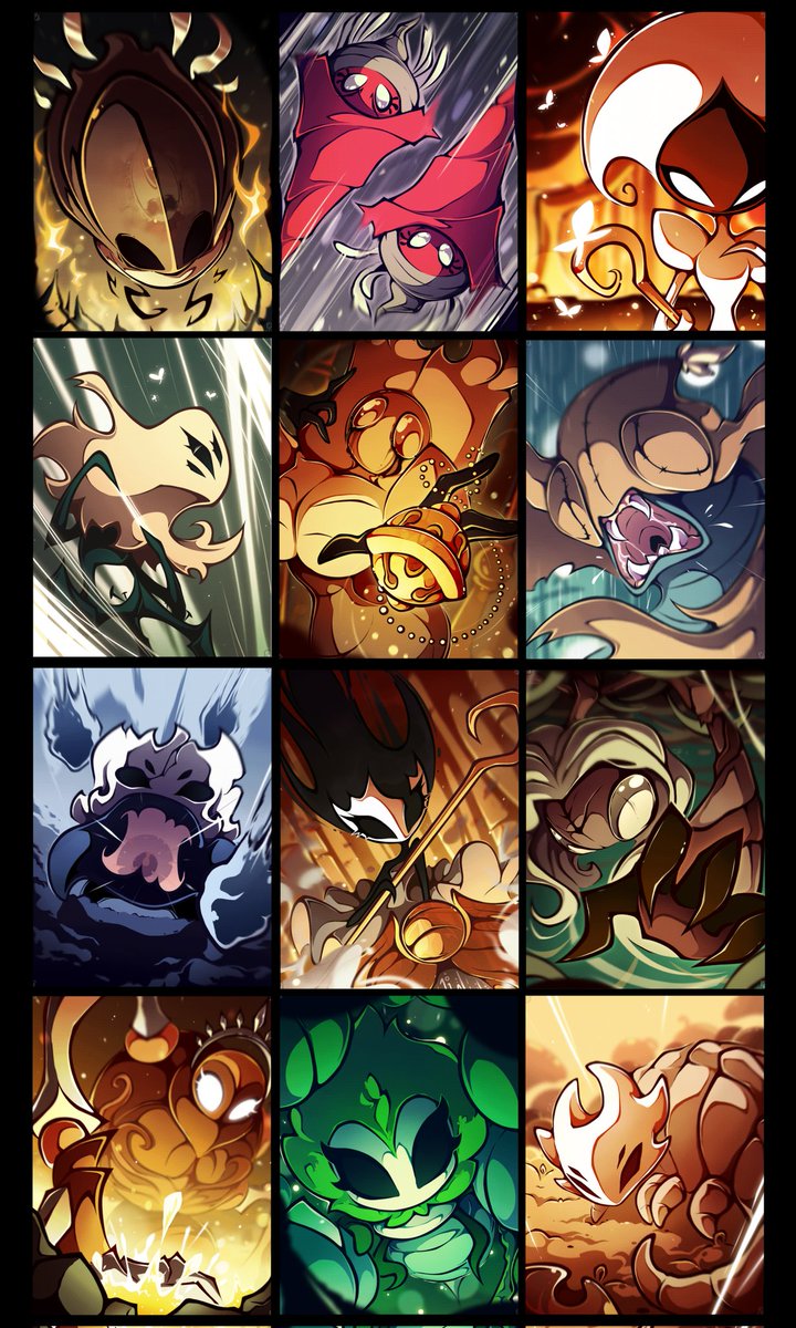 PinRhyme's tweet image. Silksong Bosses Act 1
#silksong #hollowknight #hornet #art #digitalart