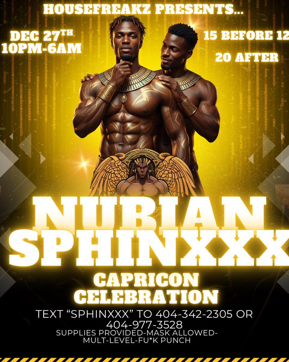 HouseFreakz105's tweet image. Tonight Tonight Tonight!!! 
❗️HouseFreakz LAST Party of the YEAR❗️
Repost for Entry!!