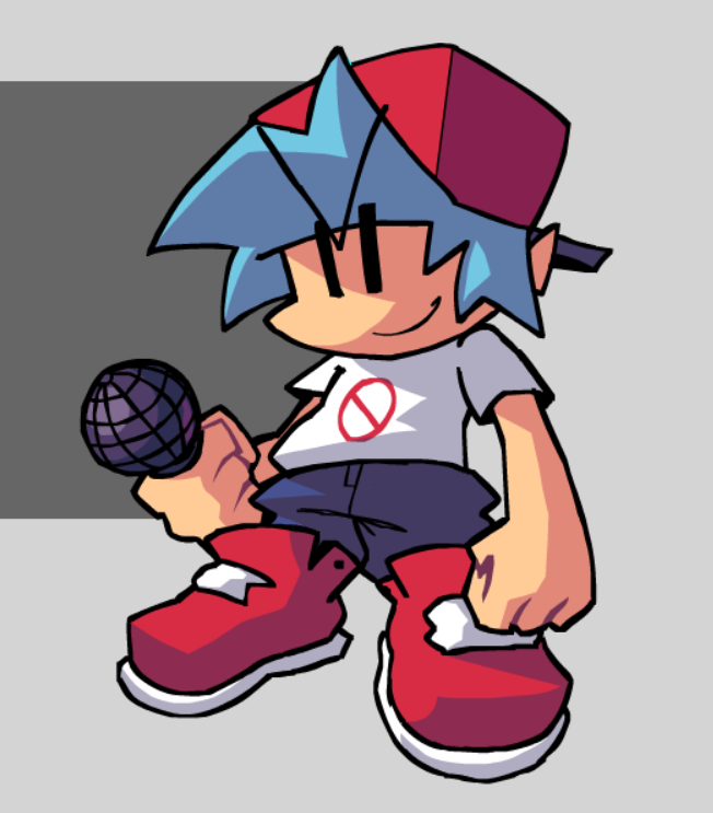 QubaIsFake's tweet photo. heres an old boyfriend sprite i made for vs amongly! scrapped cuz i didnt think it looked very good

the new one is much better and i think youll see it soon enough ;) https://t.co/3bcazdtMYz