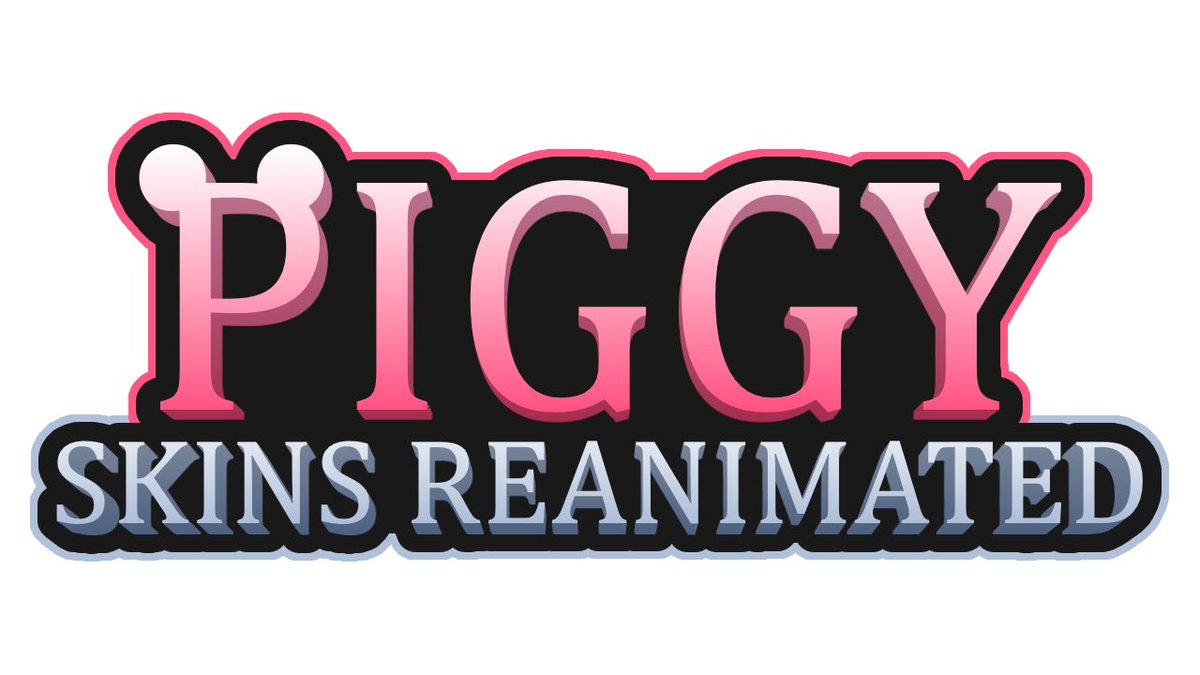 Meekblorp1's tweet image. Hello everyone! I have a special announcement to make!

Piggy Skins Reanimated finally has a new logo! It was created by @Conetikz and he did an amazing job!