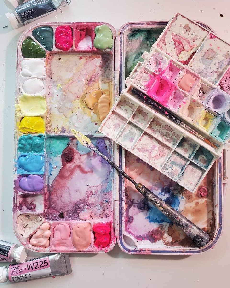 absolute_ama's tweet image. The software I used &amp;amp; the art I made😏