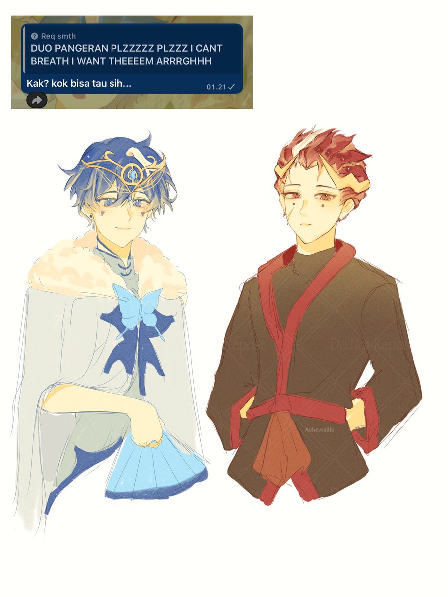 Ashevraille's tweet image. Quick sketch, I THINK I HAVE AN IDEA FOR THEM
but i guess i'll draw it later........